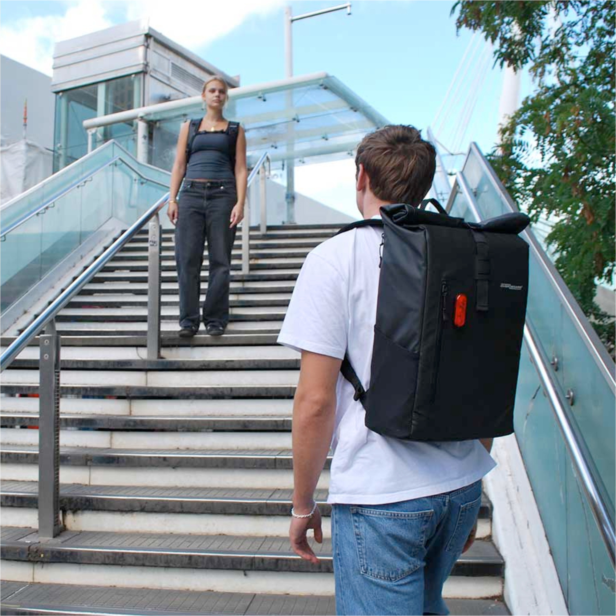 2026 OverBoard 20L Urban Vandtæt (Ipx5) Rygsæk 41405.1 - Black